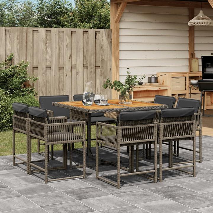 Actual product image vidaXL Garten Essgruppe (110 x 106 x 73 cm)