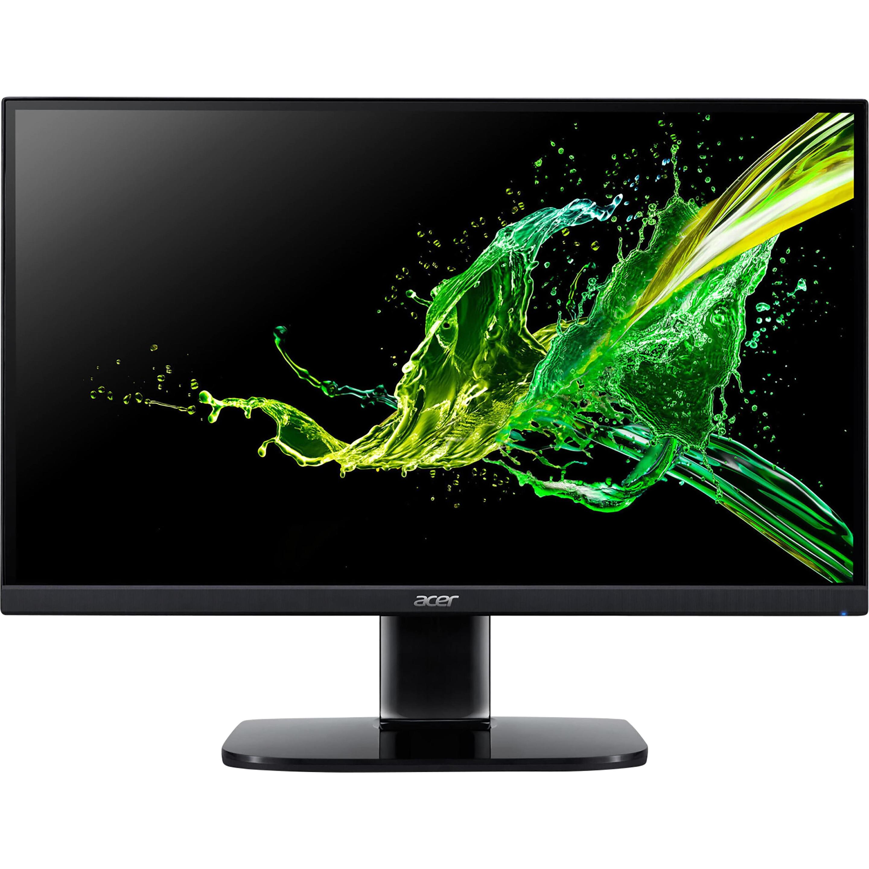 Acer KA242YGbip (1920 x 1080 Pixel, 23.80"), Monitor, Schwarz