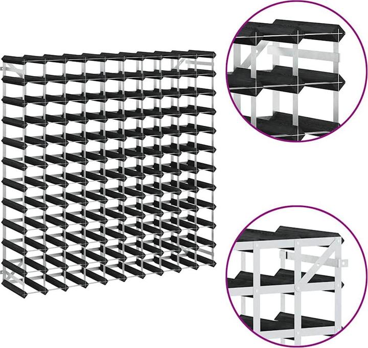 Immagine prodotto vidaXL Lesya (110 x 22,5 x 100,5 cm, 120 bombole)