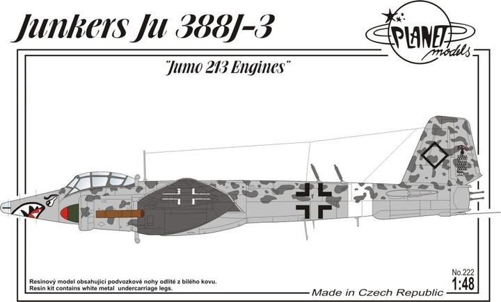 Actual product image Planet Models Junkers Ju 338J-3 Jumo 213 engines
