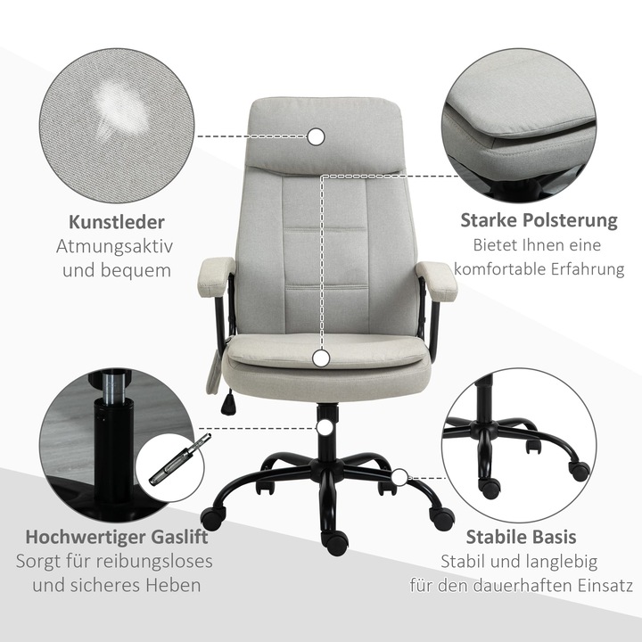 Image du produit Jamb Chaise de bureau avec fonction massage