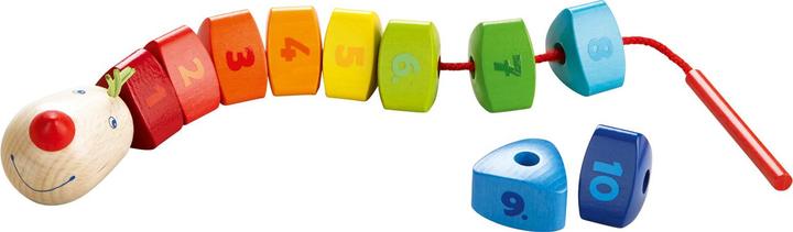 Haba Threading game number-dragon