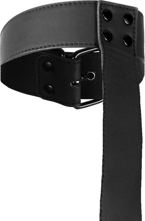 Actual product image Fetish submissive Bondage - Collar And Wrist Cuffs Body Fixation Set