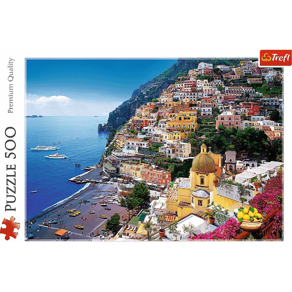 Thumbnail - Trefl 500 Teile - Positano, Amalfi-Küste, Italien (500 Teile)