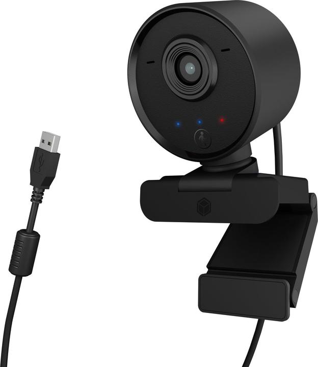 Image du produit Icy Box IcyBox Full-HD Webcam IB-CAM502-HD avec télécommande retail (2.10 Mpx)