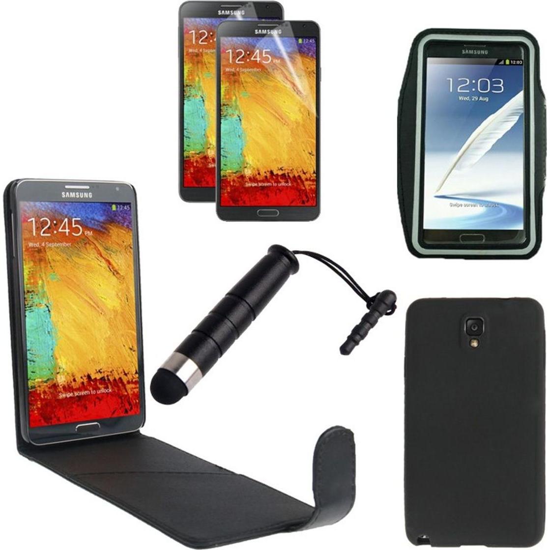 Thumbnail - König Design Handyset 8 tlg. für Samsung Galaxy Note 3 N9000 / N9005 (Samsung Galaxy Note 3 N9000), Smartphone Hülle, Sc...