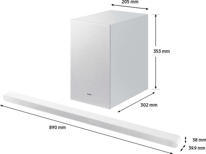 Productafbeelding Samsung Soundbar HW-S701D 3.1Ch Ultra Slank Ontwerp (3.1 kanalen)