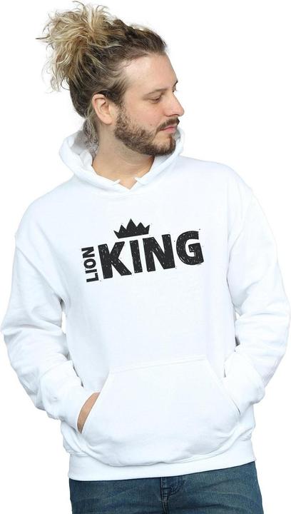 Actual product image Disney Mens The Lion King Movie Crown Hoodie (4XL)