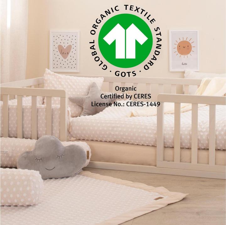 Productafbeelding Roba Spannbettlaken Jersey, 70x140 cm und 60x120 cm frosty almond (70 x 140 cm)