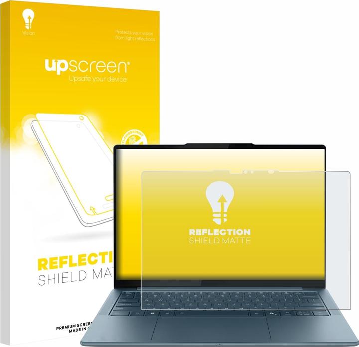 upscreen Schutzfolie für Lenovo Yoga Slim 7 Gen 10 14" Touch Displayschutz Displayschutzfolie Folie Matt (14")