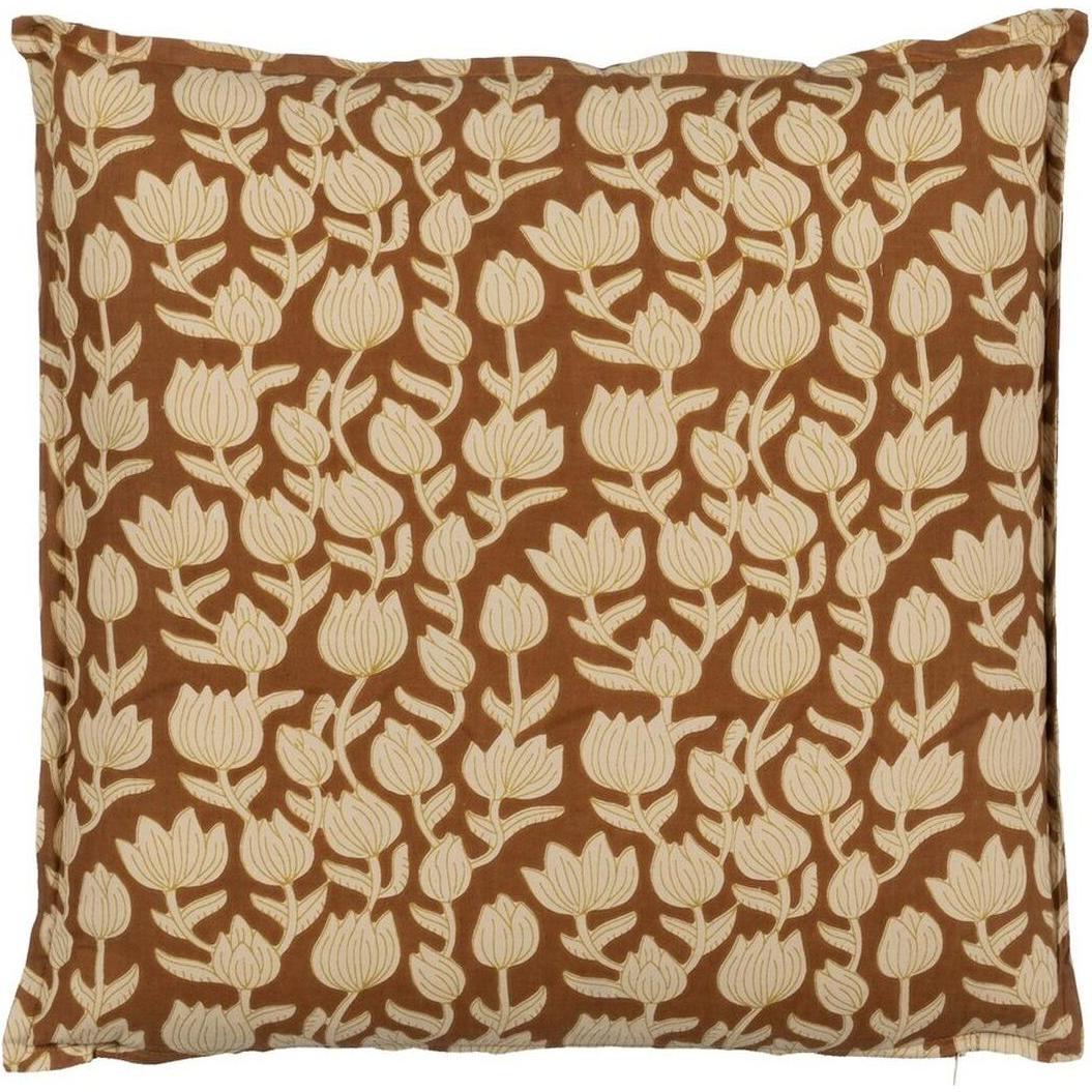Natec, Dekokissen, Kissen Baumwolle Braun Beige 50 x 50 cm (50 x 50 cm)