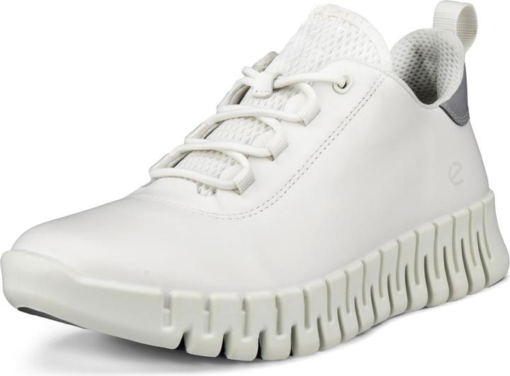 Image du produit Ecco Chaussures à lacets pour femmes Sportives Semelle en caoutchouc blanc (38)
