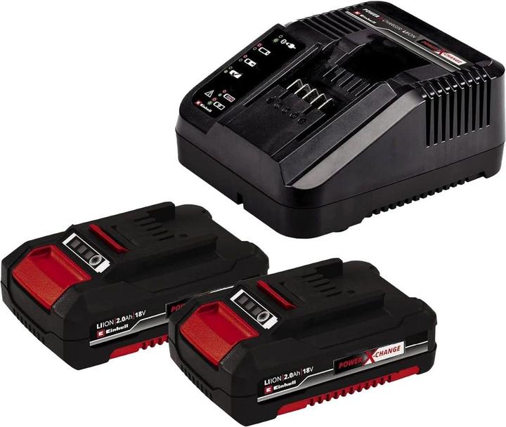 Image du produit Einhell Kit perceuse-visseuse sans fil TC-CD 18/35 Li + 39 (2x 2,0 Ah)