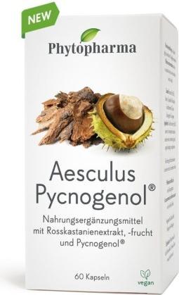 Actual product image Phytopharma Aesculus Pycnogenol (60 pcs., Capsules, 61 g)