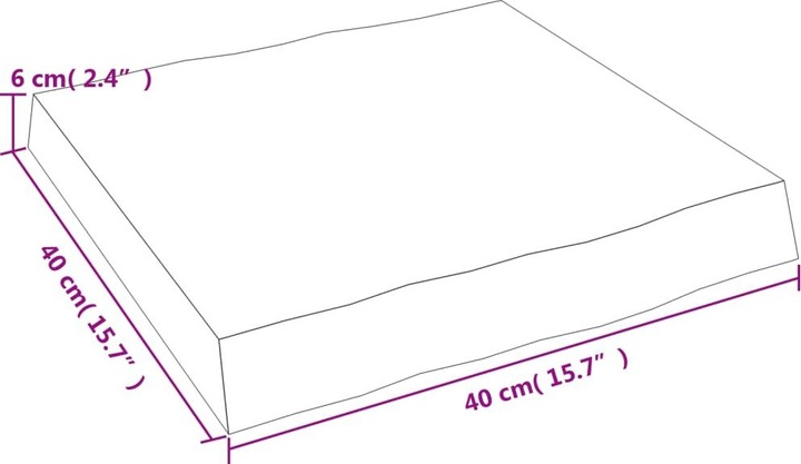Actual product image VidaXL Nili (40 x 40 x 6 cm)