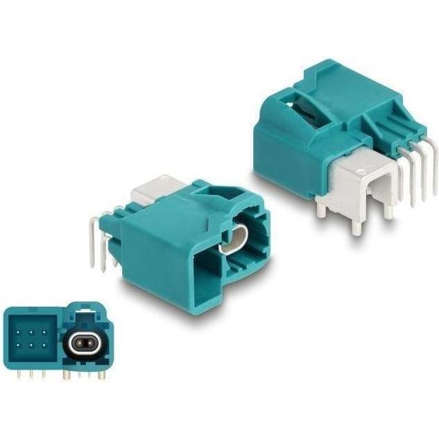 Thumbnail - Delock HDMTD single + Powerpin Stecker gewinkelt für PCB, Interne Kabel (PC)