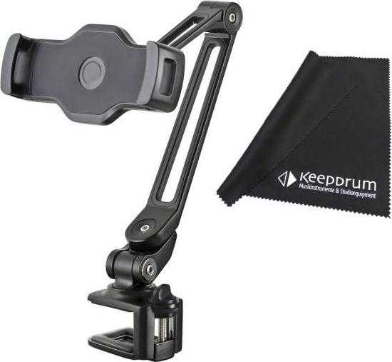 Produktbild K&M 19805 Smartphone und Tablet-Halter mit Tuch