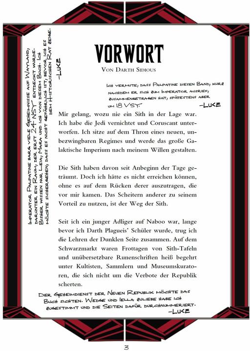 Produktbild Panini Star Wars: Das Buch der Sith (Deutsch, Daniel Wallace, Marc Winter, 2018)