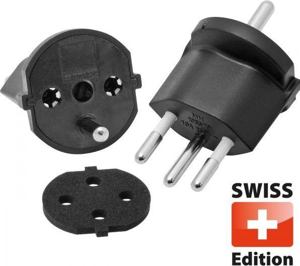Produktbild Max Hauri Fixadapter Kupplung Schuko (Typ 12, CEE 7/7)