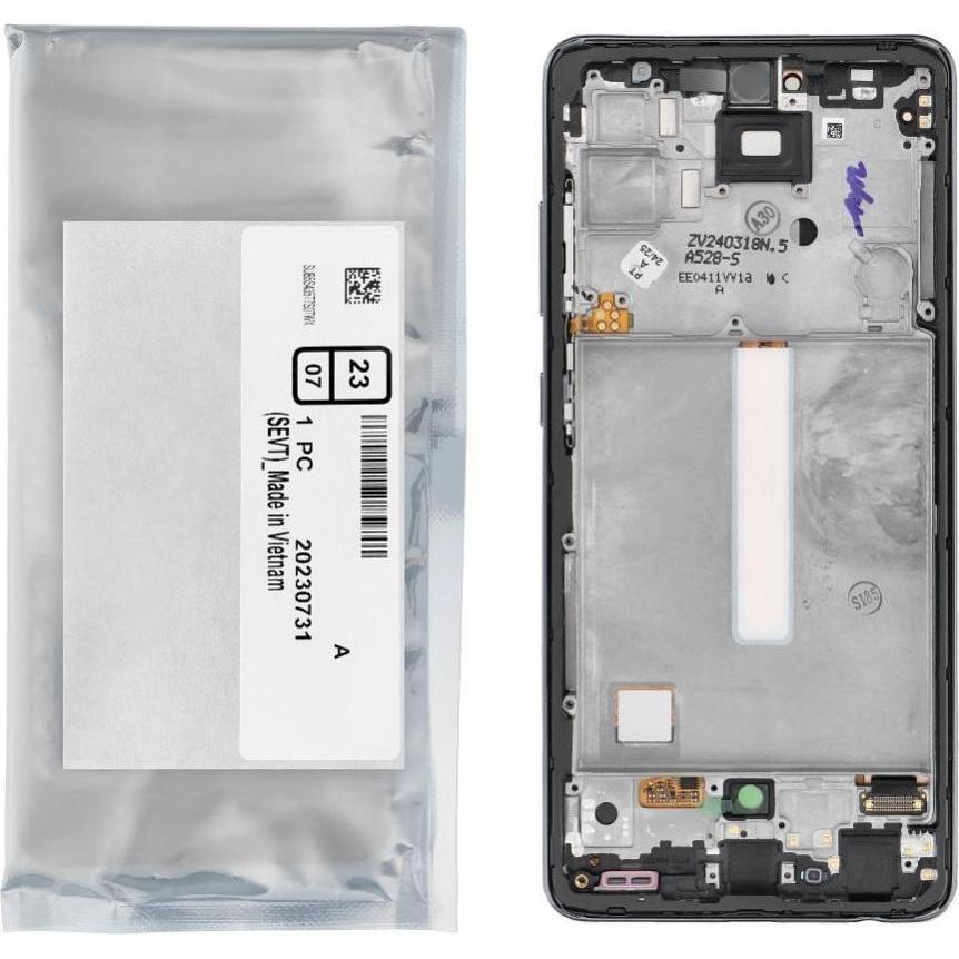 Samsung LCD display! ServicePack LCD Display A52 4G/5G A525F/A526B GH82-25754A (Display), Mobilgerät