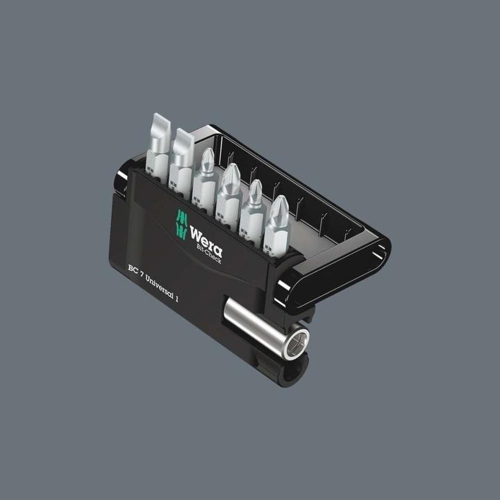 Produktbild Wera Bit-Check 7 Universal 1 SB (Kreuz Phillips PH, Kreuz Pozidriv PZ)