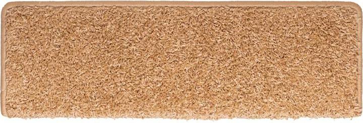 Actual product image vidaXL Step mats 30 pcs. 65x21x4 cm Beige (65 x 21 x 4 cm)