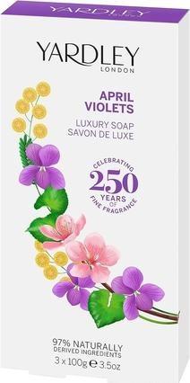 Produktbild Yardley April Violets (Hartseife, 100 ml)