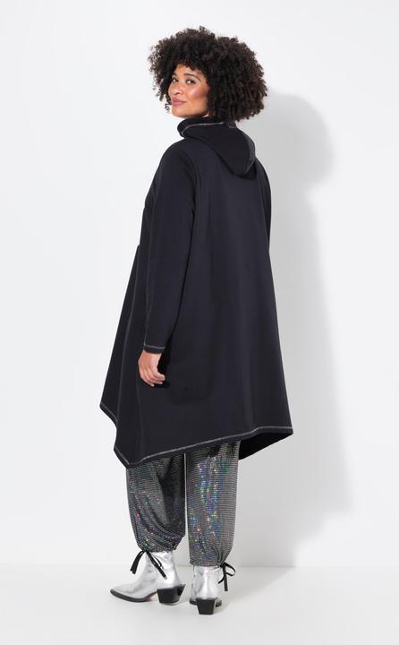 Actual product image Angel of Style A-line hoodie with skull and decorative seams (46, 48)