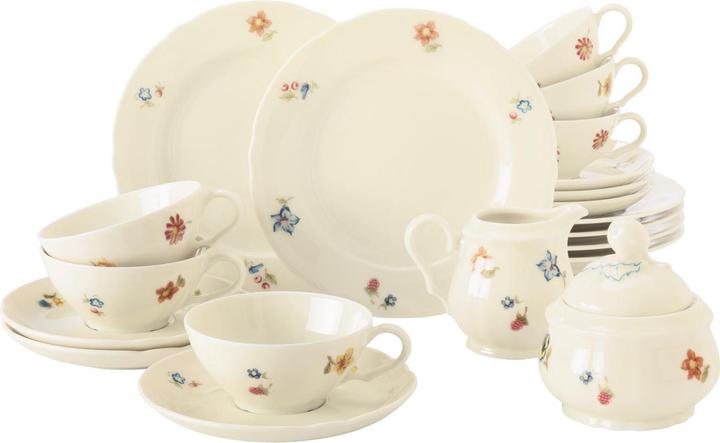 Produktbild Seltmann Marieluise Elfenbein Blütenmeer Teeservice (20 Stk.)