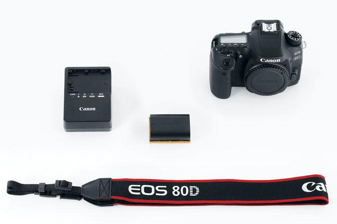 Produktbild Canon EOS 80D Body - Import (24.20 Mpx, APS-C / DX)