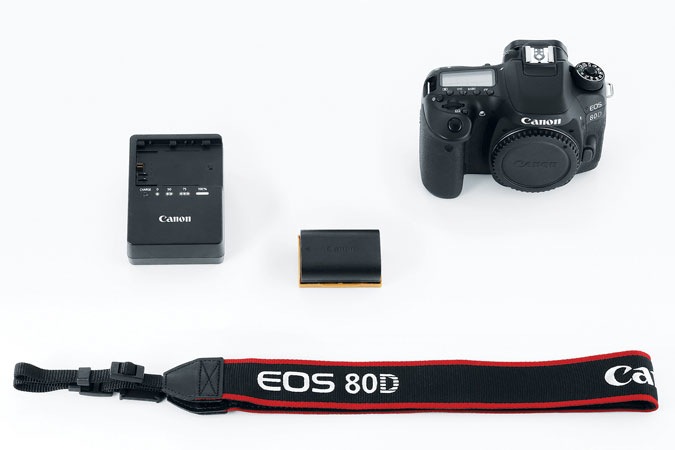 Produktbild Canon EOS 80D Body - Import (24.20 Mpx, APS-C / DX)