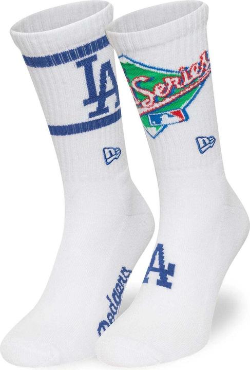 Produktbild New Era Socken - WORLD SERIES LA Dodgers 2er Pack - 43-46 (2er Pack, 43 - 46)