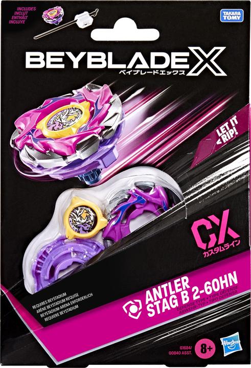 Productafbeelding Hasbro Beyblade X Cx Starter Pack Set (assorti - 1 verpakking) (Duits, Italiaans, Nederlands)