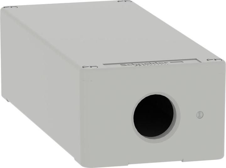 Produktbild Schneider Electric XAPD31 Leergehäuse XAP Metall grau ohne Bohrung - CSA (Gehäuse)