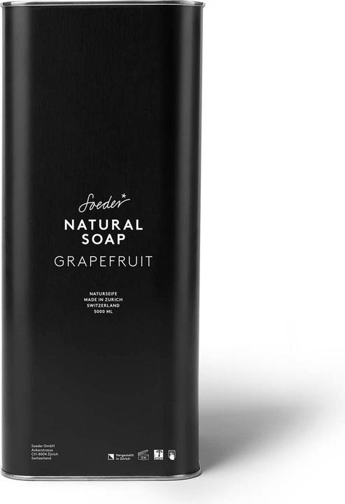 Immagine prodotto Soeder* Sapone naturale Pompelmo (Sapone liquido, 5000 ml)
