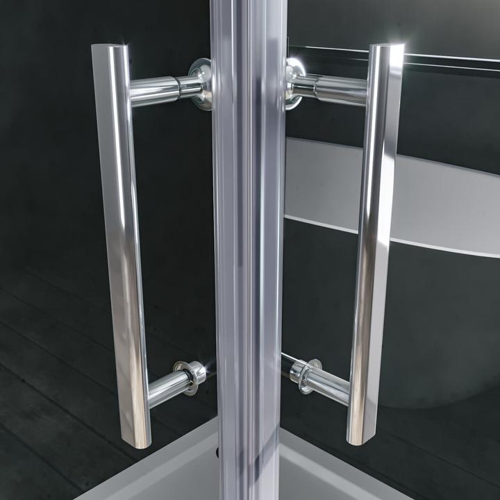 Image du produit SONNI Duschkabine Ecke 195 cm 100x80x195 cm (195 cm, 100 cm, 195 cm)