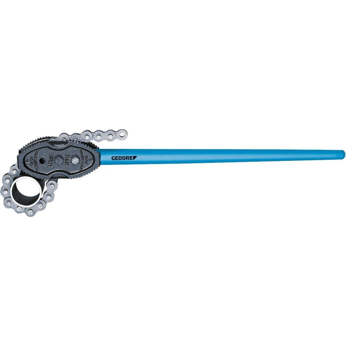 Gedore, Zange, 122006 Kettenrohrzange, amerikanisches Modell, 1-6" (1090 mm)