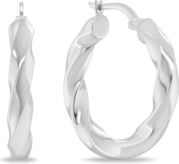 Produktbild Brilio Silver - Cut silver earrings EA1147W