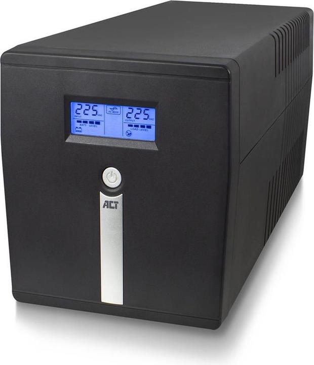 Image du produit ACT UPS, 1000VA, 2x IEC C13, 2x type F female, 1x USB, 1x RS232 (1000 VA, 600 W)