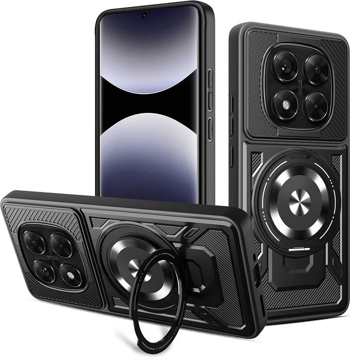 Image du produit Techsuit - RuggedCam - Xiaomi Redmi Note 14 Pro 5G / Note 14 Pro+ 5G / Poco X7 - Black (Xiaomi Poco X7, Xiaomi Redmi Note 14 Pro 5G, Xiaomi Redmi Note 14 Pro+ 5G)