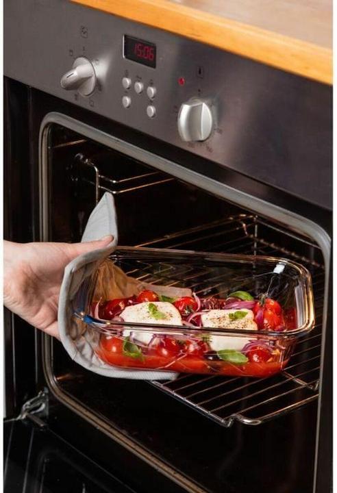 Actual product image Pyrex - Cook & Go Schaal Set van 7 Stuks - Borosilicaatglas - Transparant / Blauw