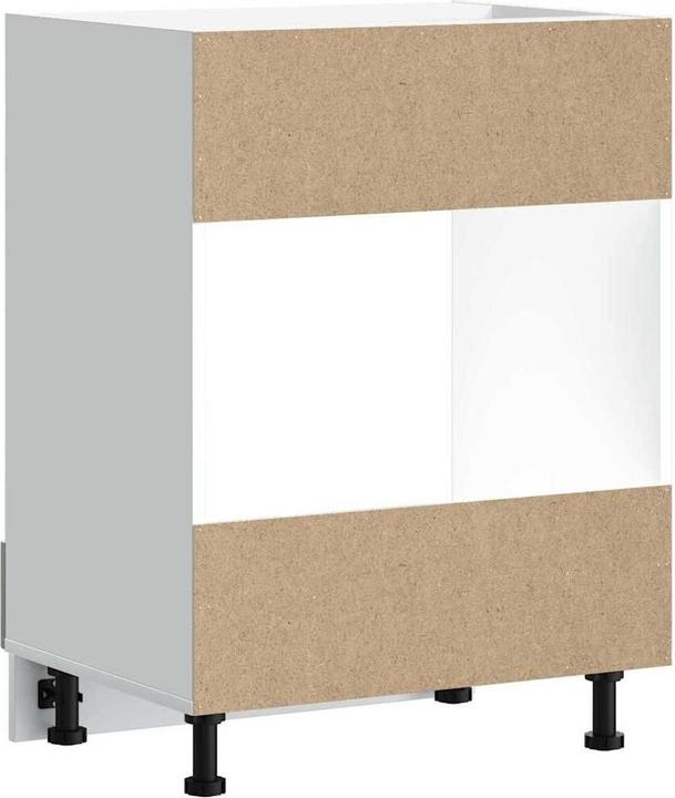 Immagine prodotto vidaXL Mobile da forno Lucca in cemento grigio a base di legno (60 x 46 x 81,5 cm)
