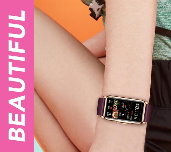 Produktbild DAMEN-SMARTWATCH RNCF04 – SPORTMODI, SCHLAFÜBERWACHUNG (sr050b)