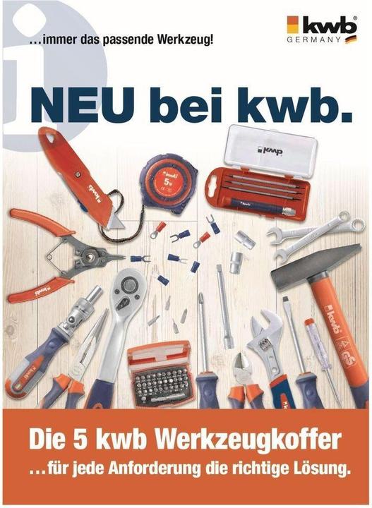 Actual product image kwb Tool box (129 pieces)