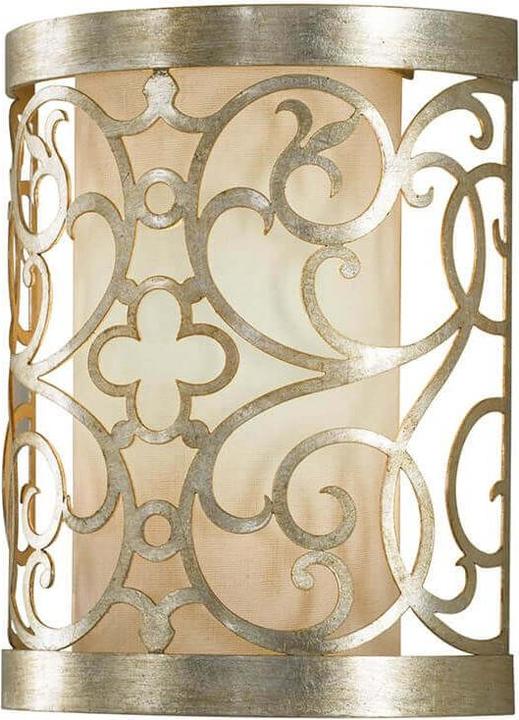 Image du produit Elstead Lighting Arabesque Applique E14 feuille d'argent patiné (E14)