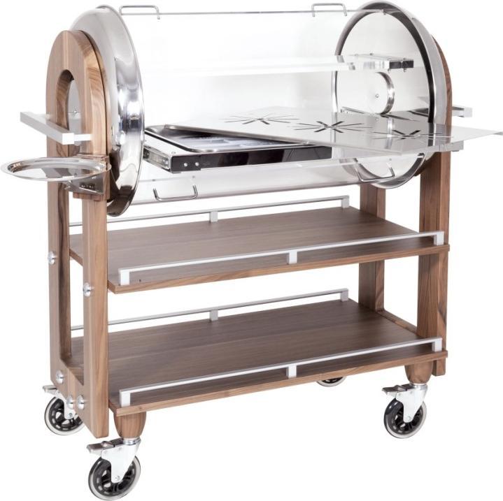 ZEP NATURE Omicron Servierwagen Nachspeisen & Käse 4 Etagen