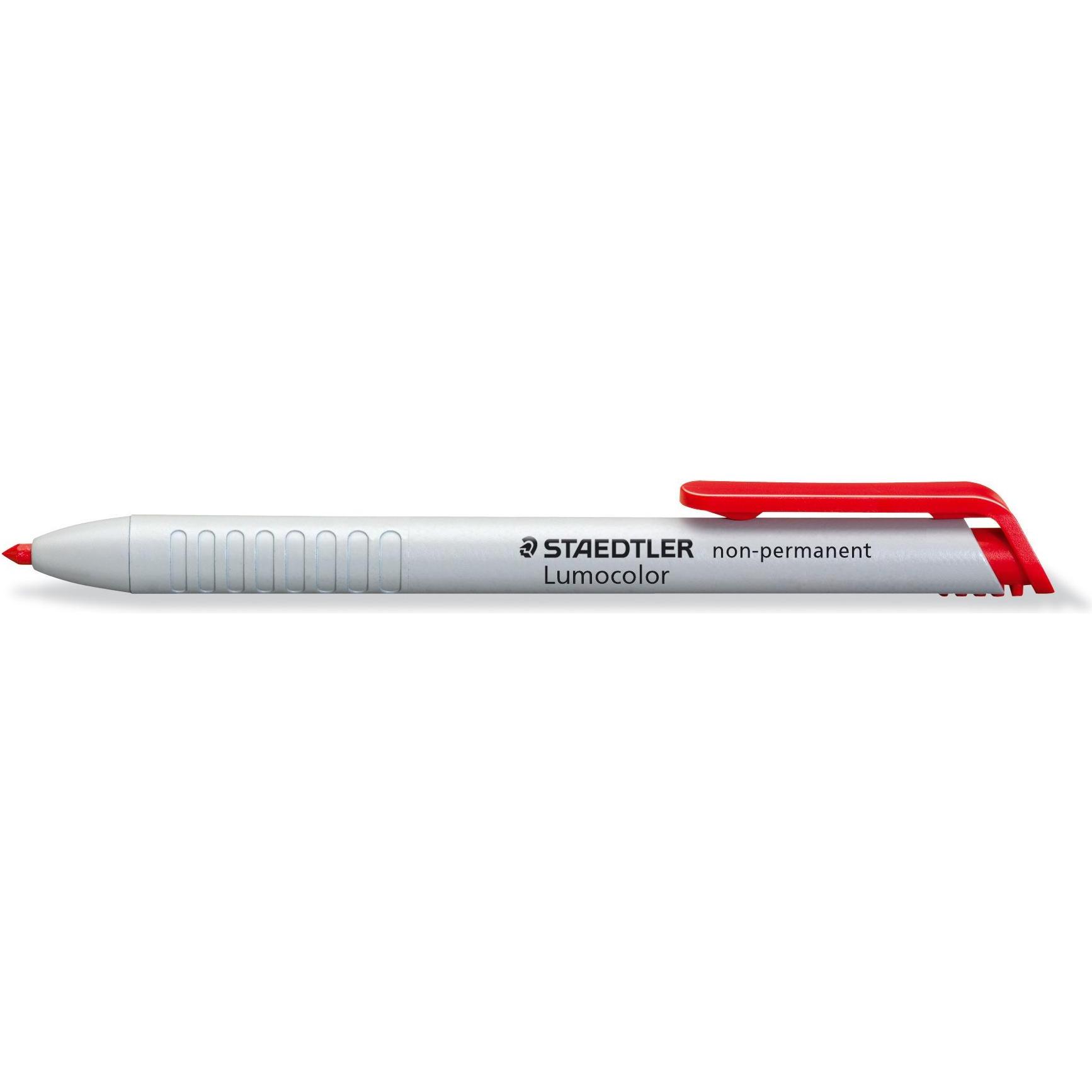 Staedtler, Marker, Fallminenstift Lumocolor omnichrom 768 non-permanent (Rot, 3 mm, 1 x)