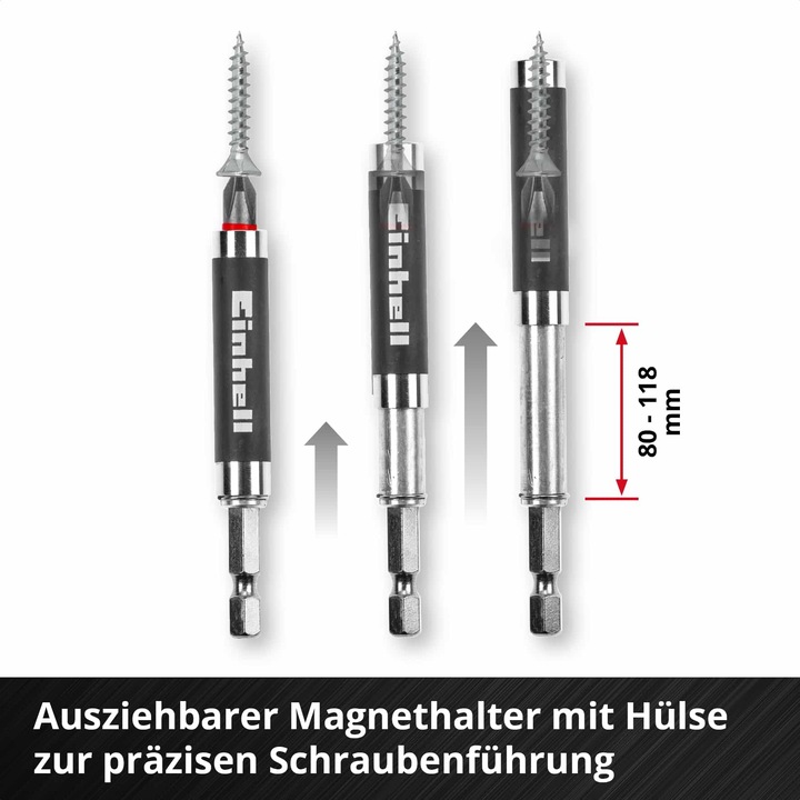 Actual product image Einhell Bit set (PH1, PH2, PH3, PZ1, PZ2, T10, T15, T20, T30, T25)