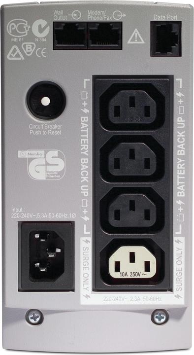Produktbild APC Back-UPS (350 VA, 210 W, Standby USV)