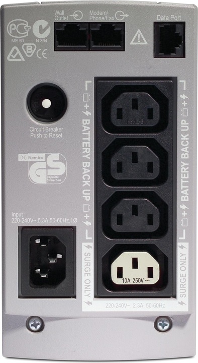Actual product image APC Back-UPS (350 VA, 210 W, Standby UPS)